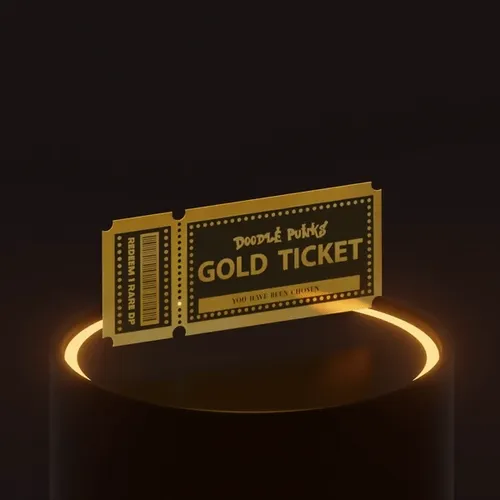Doodle Punks Golden Ticket