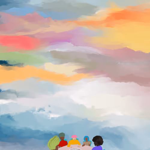 The Sky Looks At You