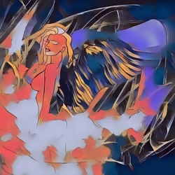 Burned angel