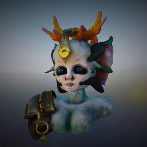 Naka warrior in the deep ocean .
