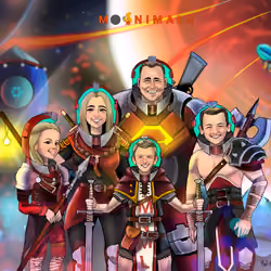 Moonimals Family 0001