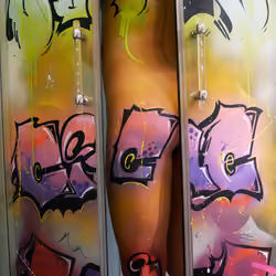 BodyArt - Graffiti Girl #9