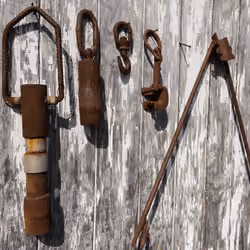 Farm Tools on Wall