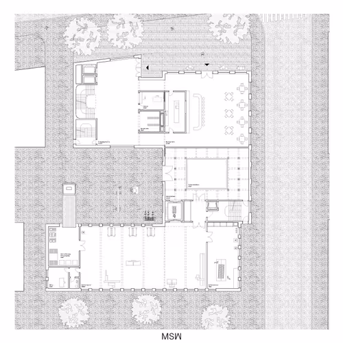 Theater Neumarkt Zurich, groundfloor