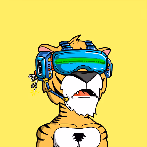 Grouchy Tiger Social Club #3155