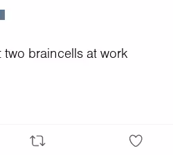 Twee #33 - tryna be on the last two braincells at work