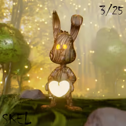 " ENLIGHTENED ONE BUNNY "