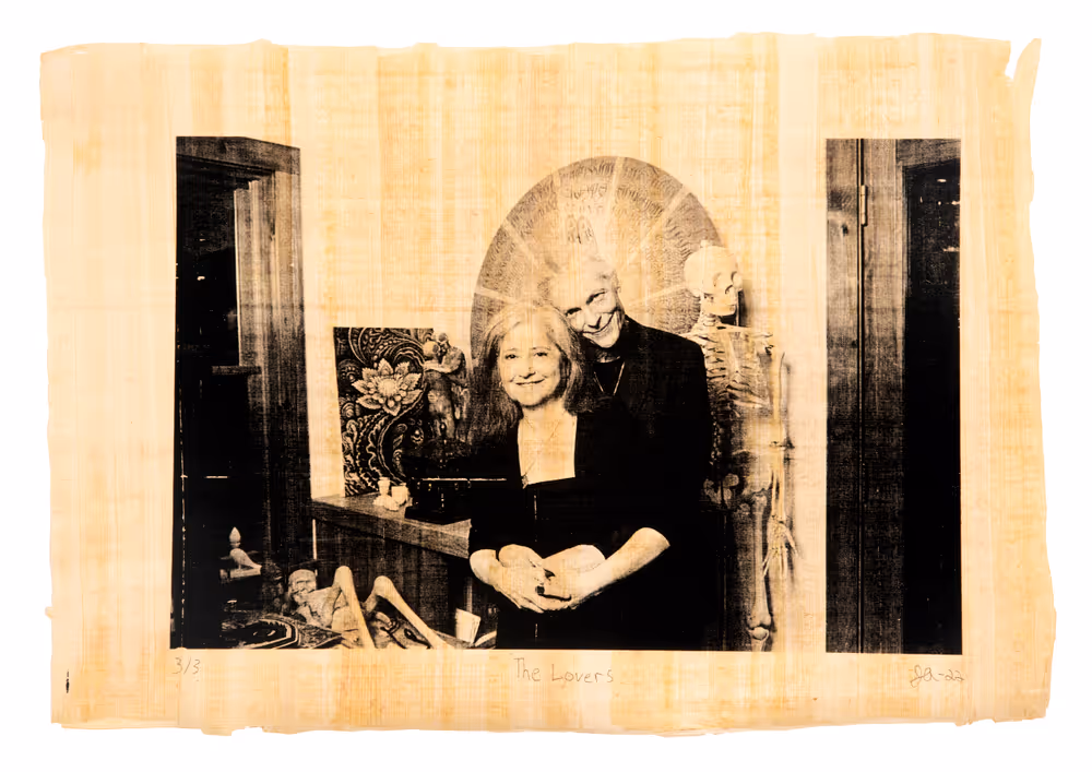 Justin Aversano - The Lovers - Physical Tarot Scroll - 3/3