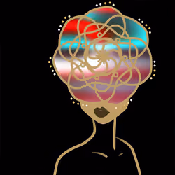 Maths Art x Faceless Portrait #99