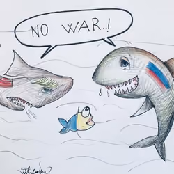 NO WAR IN UKRAUNE