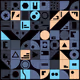 Geo Squares #051