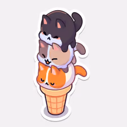 Ice Cream Cats #7