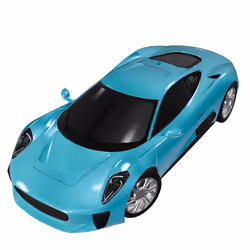3D Jaguar C-X75