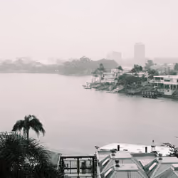 1128b - scan of B&W film, Surfers Paradise