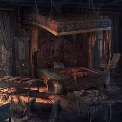Dead inside room