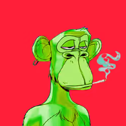 Bored Ape - Stoned Grinch
