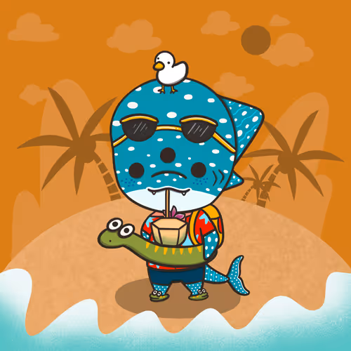 Vacation Time by Little monster X Little Sloth (RARE)