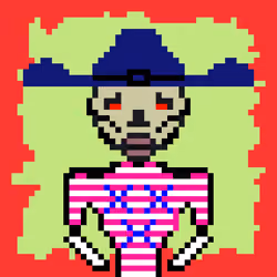 #00008 Skull Pirate