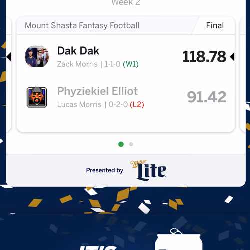 Week 2 2021: Dak Dak vs. Phyziekiel Elliot