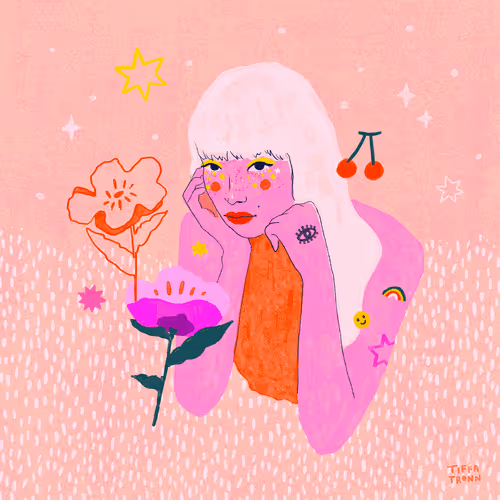 PASTEL GIRL by tiffatronn