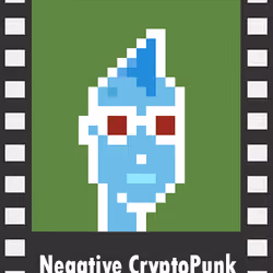 Negative CryptoPunk # 9997