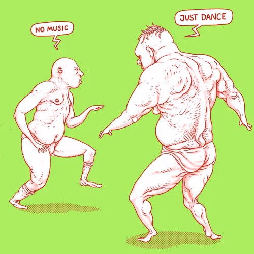 No Music - Just Dance
