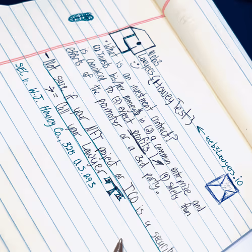 The Legal Pad: Handwritten Notes. Just info.... Nothing else....