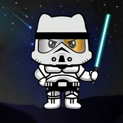 My Little Cats #14 (Stormtrooper)