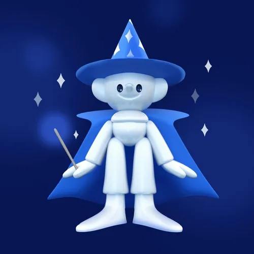 Plaster People. #25 - Wizard