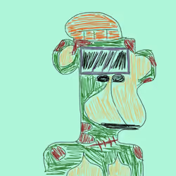 Hand Drawn BAYC 8