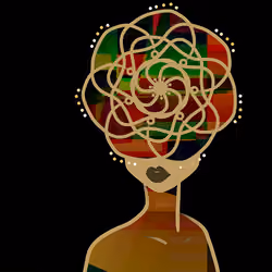 Maths Art x Faceless Portrait #96