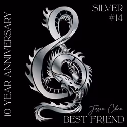 Best Friend 10 Year Anniversary Silver #14