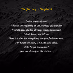 The Journey - Chapter 3