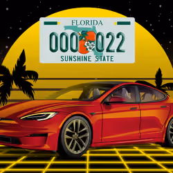 Drive 000 022 - Tier 1 Ten-minute Tesla Model S Drive in Miami
