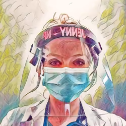 The Tired Nurse #9 (Cartoon)