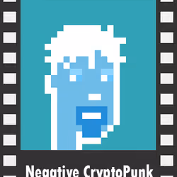 Negative CryptoPunk # 7056