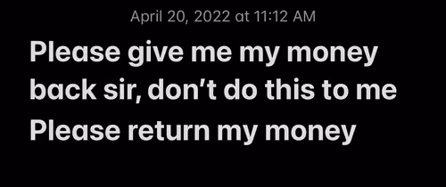 please dont do this to me