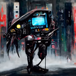 Cyberpunk Samurai 2243