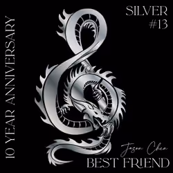 Best Friend 10 Year Anniversary Silver #13