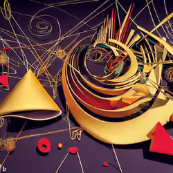 Romanian folk Abstract # 460