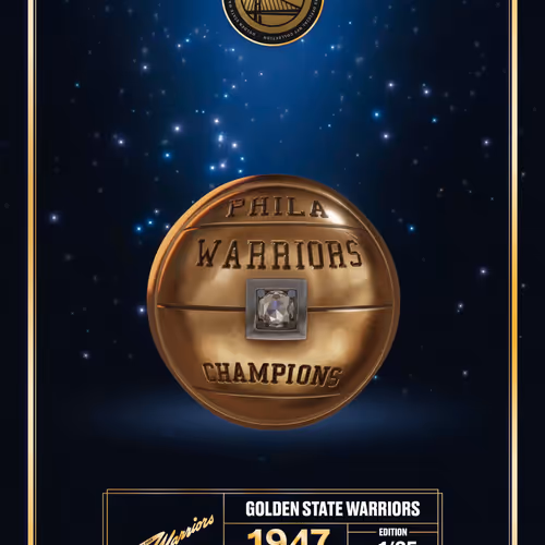 Edition 1 - 1947 Warriors Championship Ring NFT & Physical Ring (1/25)