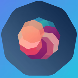Gradient Polygon #79