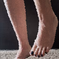 Stained Glass Feet Foot Fetish Art
