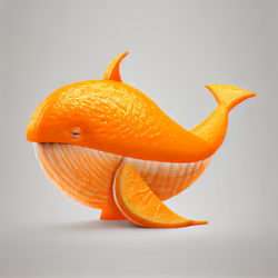 Orange Whale