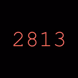 2813