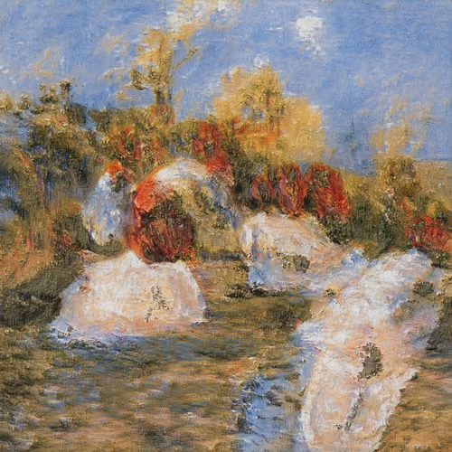 #1022 - Sunset Haystacks