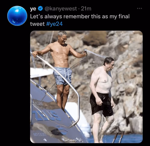 Kanye's Final Tweet