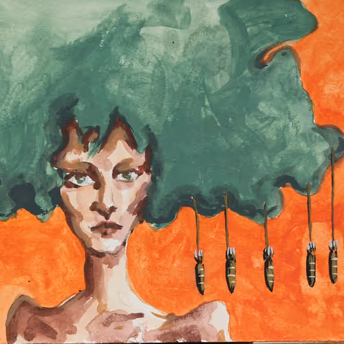 Mojgan #7 "portrait of peace"
