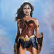 Portrait of Wonder Woman - Oil Paint Signed Print Copy on Linen + Image File