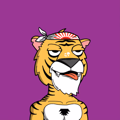 Grouchy Tiger Social Club #1942